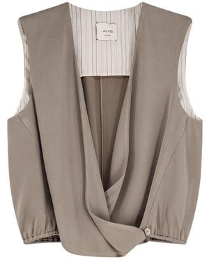 Alysi Blouses - Brown