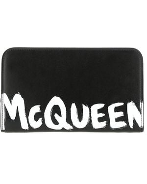 McQueen Accessoires ,Zwart ,Portafoglio