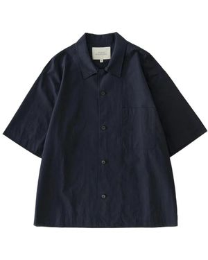 Studio Nicholson Short Sleeve Shirts - Azul