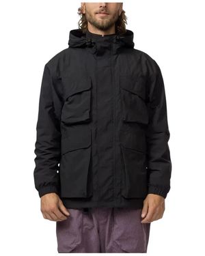 Snow Peak Wind Jackets - Negro