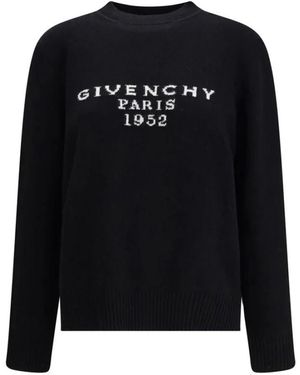 Givenchy Round-Neck Knitwear - Zwart
