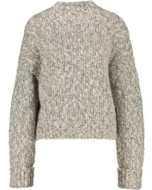 Opus Truien & Vesten ,Wol Pello Pullover - Grijs