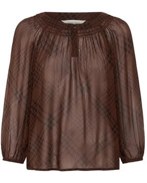 Part Two Overhemden ,Bruin ,Blouses