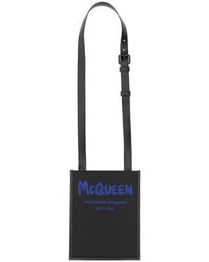McQueen Messenger Bags - Black