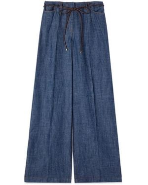 Oltre Wide Jeans - Blu