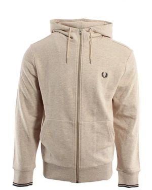 Fred Perry Zip-Throughs - Natural