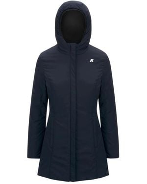 K-Way Jassen ,Blauw ,Polyester Denise Warm Double
