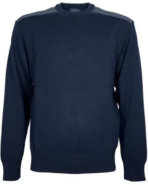 Paul & Shark Round-Neck Knitwear - Blauw