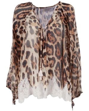 Ermanno Scervino Blouses - Brown