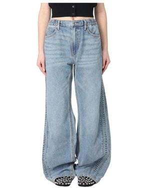 Alexander Wang Wide Jeans - Blue