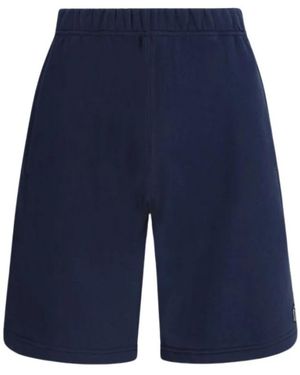 KENZO Korte Broeken ,Blauw ,Katoen Boke Flower Shorts