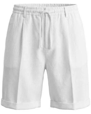 40weft Bermuda Chino Relaxed Easy Fit - Wit