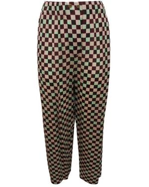 EMMA & GAIA Wide Trousers - Black