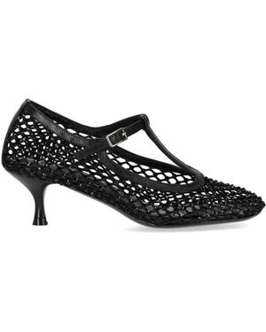 Strategia Schoenen ,Zwart ,Leer Jewels Pump