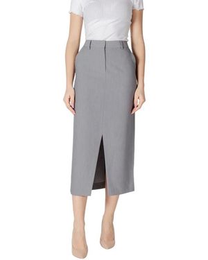 Ichi Midi Skirts - Grigio