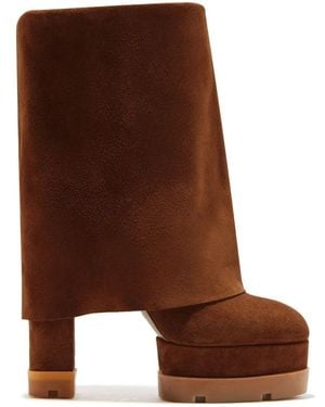 Casadei Heeled Boots - Marrone