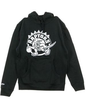 Mitchell & Ness Schwarz & Weiß Hoody Torrap