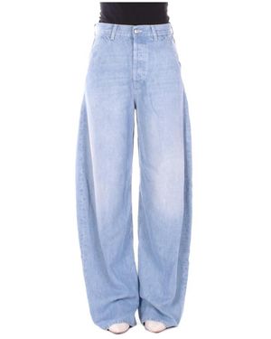 Dondup Jeans ,Blauw ,Denim Alek Denim Jeans