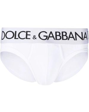 Dolce & Gabbana Mid-Rise Slips - Wit