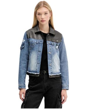 Desigual Denim Jackets - Blu