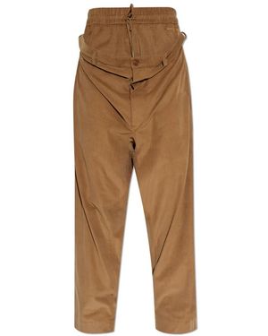 Vivienne Westwood Cordhose Mit Doppelter Schicht - Natur