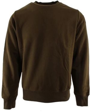Parajumpers Hoodies & Sweatvesten ,Groen ,Katoen K2 Crewneck Sweatshirt - Bruin