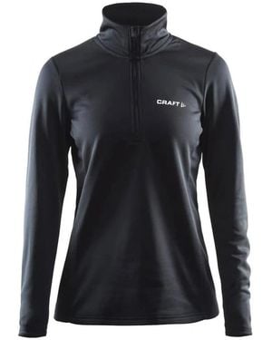 C.r.a.f.t Long Sleeve Training Tops - Nero