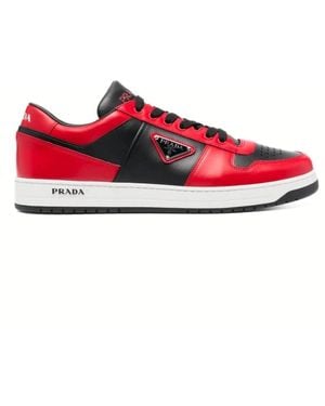 Prada Stylische Schuhe Für Männer Und Frauen - Rot
