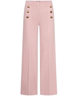 Seductive Wide Trousers - Rosa