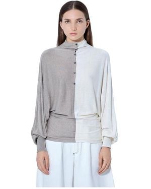Jacquemus Long Sleeve Tops - Gris