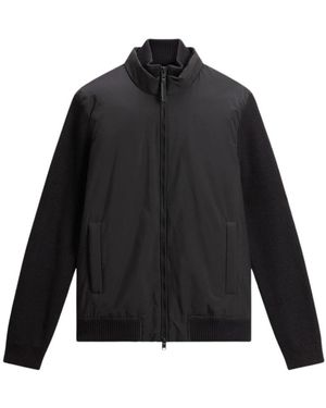 Woolrich Cloud Hybrid Steppjacke - Schwarz