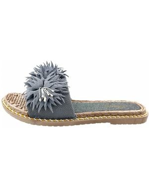 SCARPA Offene Sandale Im Espadrille-Stil - Blau