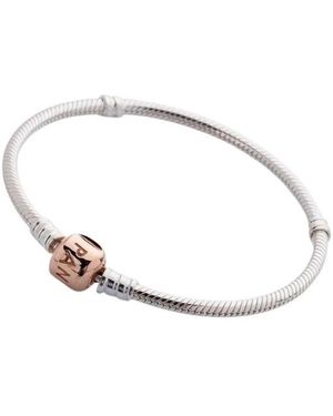 PANDORA Silberarmband Mit Rosé-Verschluss - Mettallic