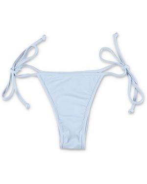 Reina Olga Verstellbarer Side Tie Bikini Bottom - Blau