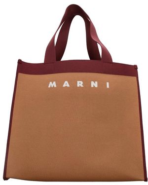 Marni Tote Bags - Braun