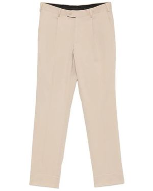 Brioni Broeken ,Katoen Chino Broeken - Naturel
