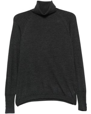 Alpha Studio Turtlenecks - Black