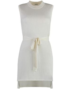 Malo Knitted Dresses - Gray