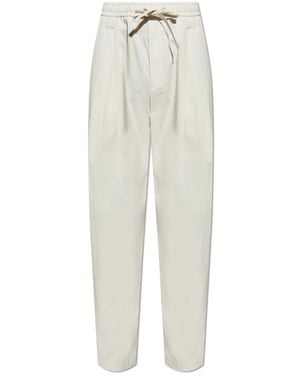 Dolce & Gabbana Wide Trousers - Blanco