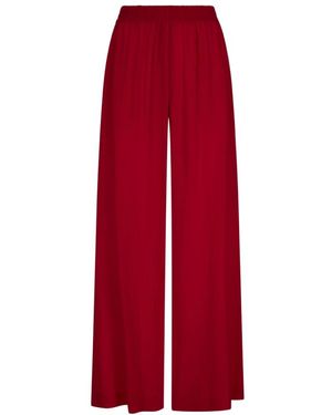 Gianluca Capannolo Wide Trousers - Rojo