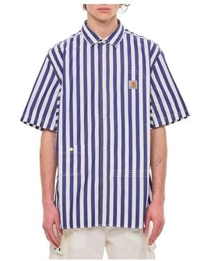 Junya Watanabe Short Sleeve Shirts - Blue
