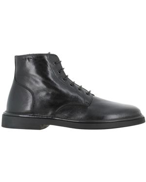 Alexander Hotto Lace-Up Boots - Negro