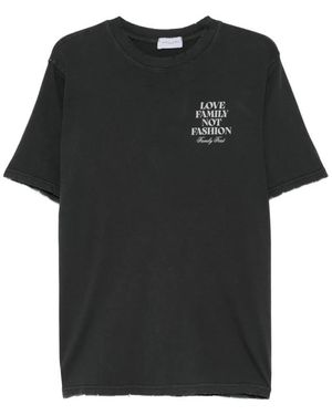 FAMILY FIRST T-Shirts - Black