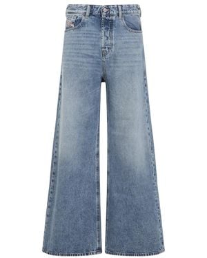 DIESEL Wide Jeans - Blue