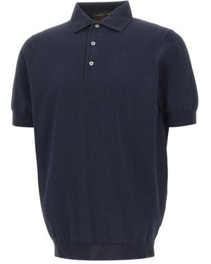 FILIPPO DE LAURENTIIS Polo Shirts - Blue