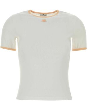 Courreges T-Shirts - Grey