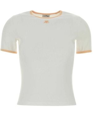 Courreges T-Shirts - Gray