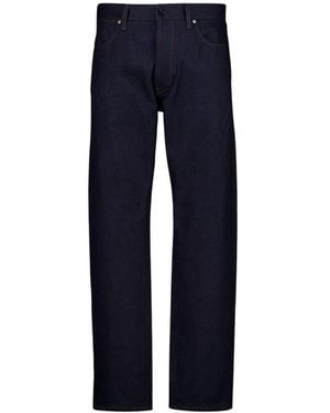 Stone Island Straight Jeans - Bleu