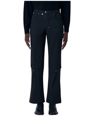 Kiko Kostadinov Wide Trousers - Blue