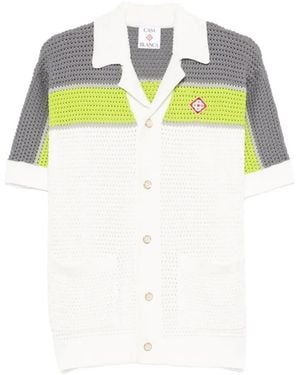 CASABLANCA Short Sleeve Shirts - Amarillo